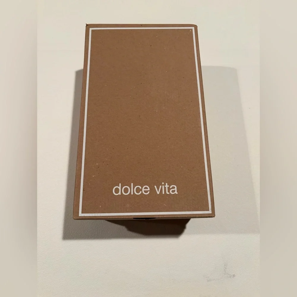 New Dolce Vita Cafe Serlo Mesh Stiletto Heels Ankle Strap Nude Size 9